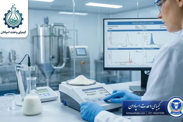 آنالیز شیرخشک کیمیا وحدت